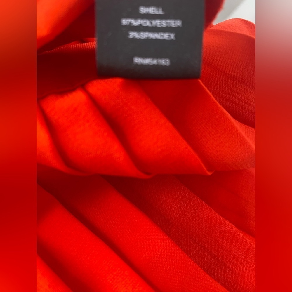 Ellen Tracy Vibrant Red Mini Dress - Picture 6 of 6